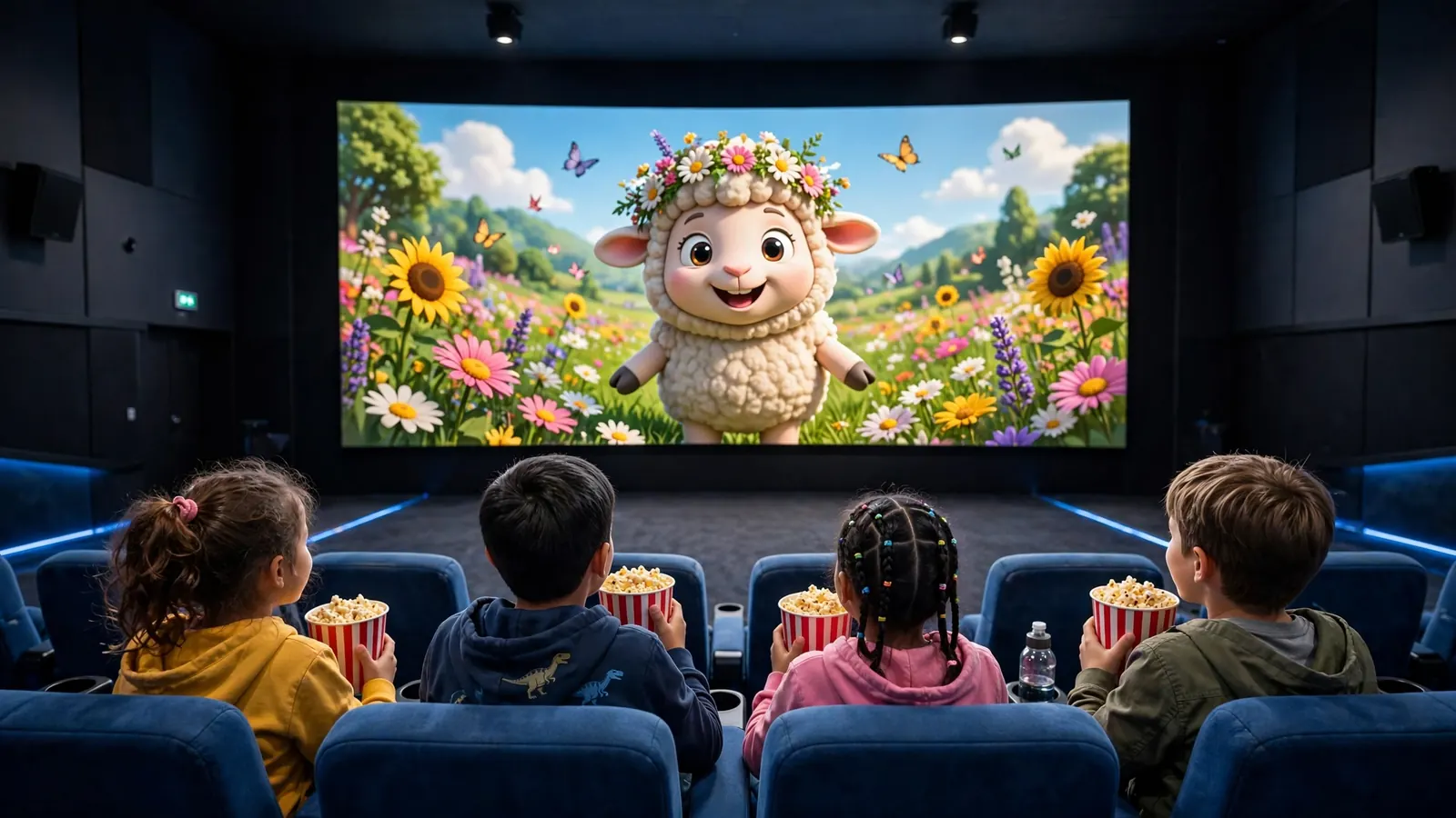 Painel de LED em cinema e entretenimento