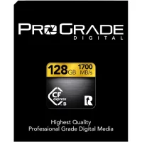 Cartão de memória ProGrade Digital CFexpress 2.0 Tipo B Gold de 128 GB 2