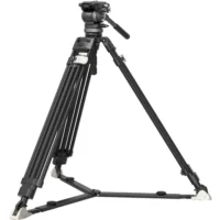 Kit de tripé profissional com cabeça fluida SmallRig AD Pro8