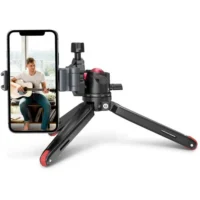 Mini tripé de mesa SmallRig com cabeça esférica panorâmica 4