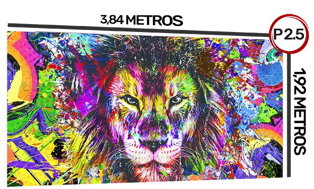 PAINEL DE LED 384X192