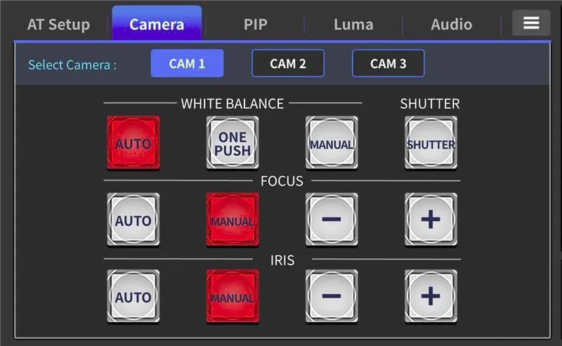 Tela sensível ao toque de 14” do Datavideo HS-1650T