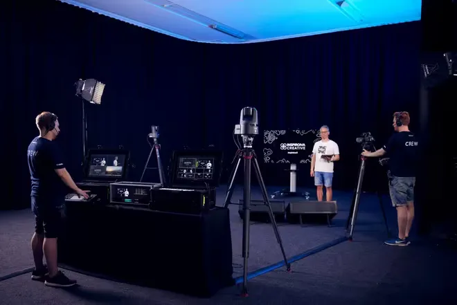 Cameras e controladoras PTZ em eventos ao vivo