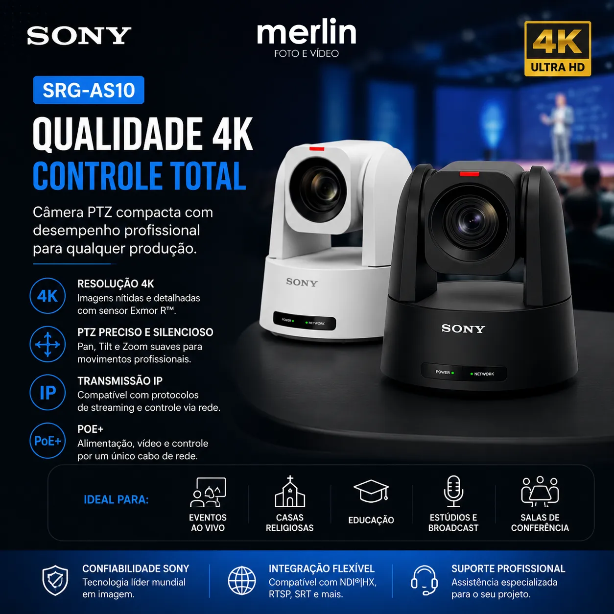 PTZ Sony SRG AS10